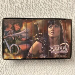 Xena Warrior Princess Season 1 VHS Box Set Of 12